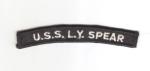 USS L.Y. Spear USN Navy Patch Tab