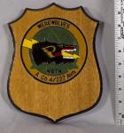 A Co 4/227th Aviation Regiment Plaque Werewolves