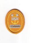 Navy USN Commanders Badge Insignia Patch