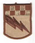 Patch 525th Military Intelligence Brigade Desert