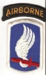 Patch 173rd Airborne Infantry Brigade