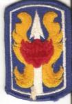 US Army 199th Infantry Brigade Patch