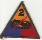 US Army 2nd Armored Division Patch