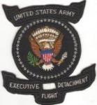 Army Executive Flight Detachment Patch