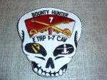 Cavalry patch 7/1 E troop Bounty Hunter
