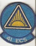 USAF 41st ECS Patch