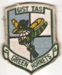 USAF 61st TAS Green Hornets Flight Patch