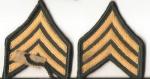 Female Sergeant Rank Insignia Patches
