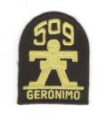 Patch 509th Airborne Infantry