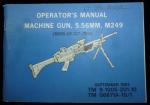 Manual Operators Machine Gun M249 5.56MM