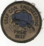 USAF Civil Engineering Prime Beef Patch