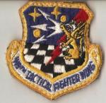 USAF 419th Tactical Fighter Wing Patch