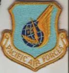 USAF Pacific Air Forces Flight Patch