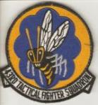 USAF 43rd Tactical Fighter Sq Patch