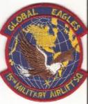 USAF 15th Military Airlift Sqdn Patch
