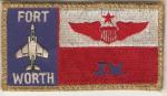 USAF Ft Worth Texas Pilot Name Patch