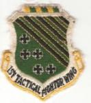 USAF 1st Tactical Fighter Wing Patch