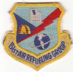 USAF 151st Air Refueling Group Patch