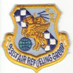 USAF 931st Air Refueling Group Patch