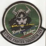 Strike Fighter 125th Rough Raiders Patch