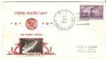 USS Mindoro US Navy Canceled Envelope 1952