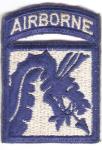 Patch 18th Airborne Corps Combat Veteran