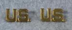 US Officer's Collar Insignia German 1950's Assmann