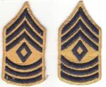 US Army 1st Sergeant Rank Patches