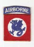 Army 508th RCT Airborne Patch 1950s