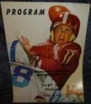 Football Program Ft Sill 1957