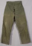 Korean War era HBT Utility Uniform Trousers Pants