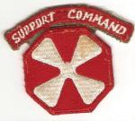 Support Command 8th Army Patch