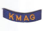 Korean Military Government KMAG Tab Rocker Patch