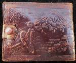 Japanese Souvenior Wing Case Wallet 1950