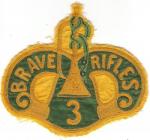 Patch 3rd Cavalry Regiment Theater Made