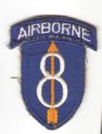 US Army 8th Infantry Division Airborne