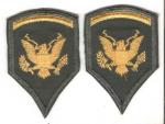 Army Spec 5 Rank Patches 1950s