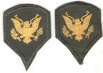 Army Spec 4 Rank Patches 1950s