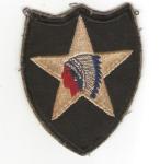 Patch 2nd Infantry Division 1950s Era
