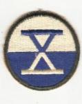 Patch 10th Corps 1950's