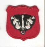 US Army Wisconsin National Guard Patch