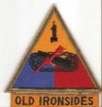 US 1st Armored Division Patch & Tab