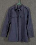 USAF Blue Wool Flannel Dress Shirt 1950's