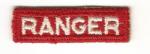 Ranger Patch Tab Rocker Red