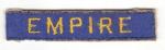 Patch Tab Empire 27th Armored