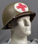 US Medic Helmet & Liner Vietnam era