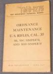 Ordnance Maintenance Manual TM9-1275 US Rifles 
