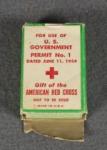 Red Cross Playing Cards 1954