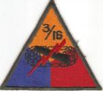 Patch 3/16th Armored
