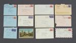 WWII Envelopes Letters Collection 12 Total